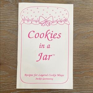 Cookies in a Jar Recipe Booklet